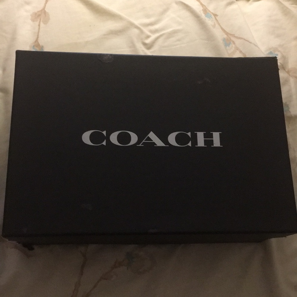 Coach New York men floral shoe